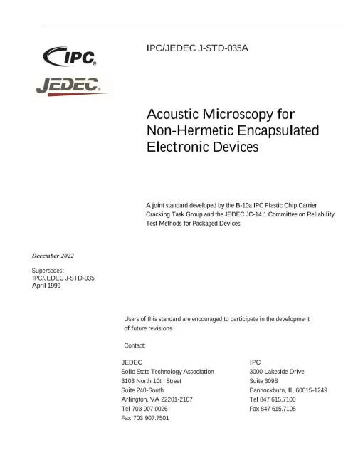 JEDEC J-STD-035A pdf