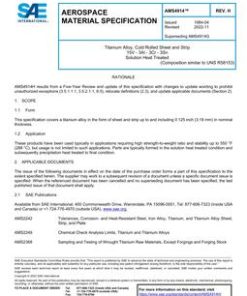 SAE AMS4914H pdf