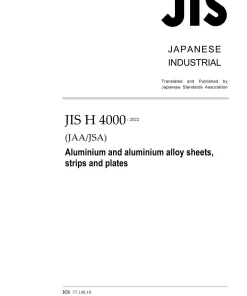 JIS H 4000:2022 pdf