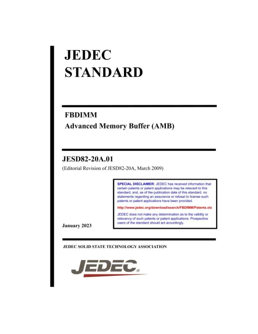 JEDEC JESD82-20A.01 pdf