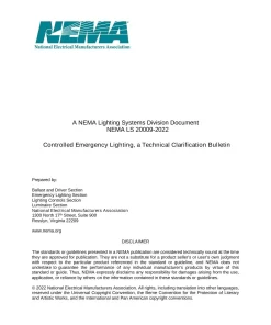 NEMA LS 20009-2022 pdf