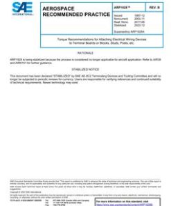 SAE ARP1928B pdf