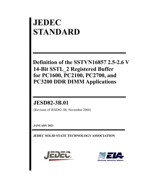 JEDEC JESD82-3B.01 pdf