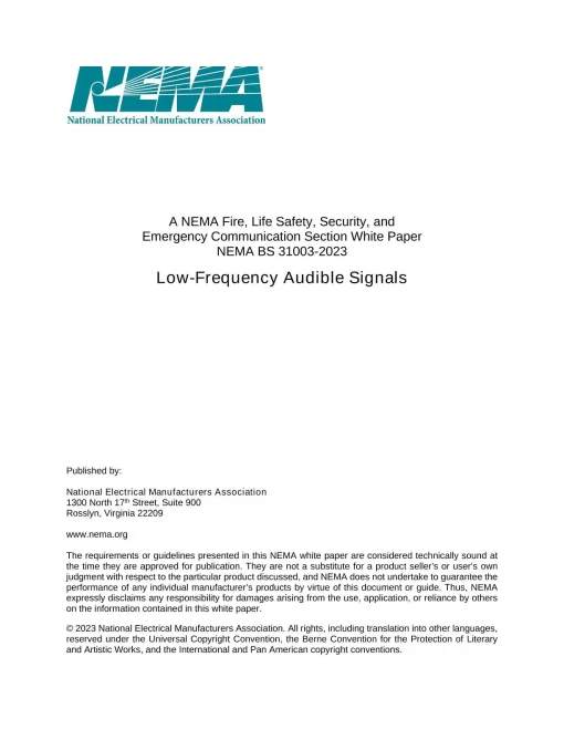 NEMA BS 31003-2022 pdf