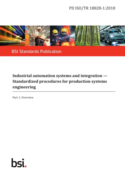 BS PD ISO/TR 18828-1:2018 pdf