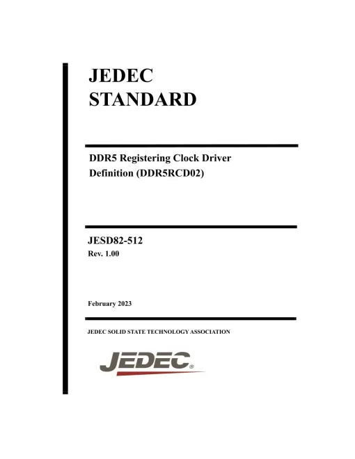 JEDEC JESD82-512 Rev. 1.00 pdf