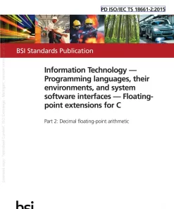 BS PD ISO/IEC TS 18661-2 JUNE:2015 pdf