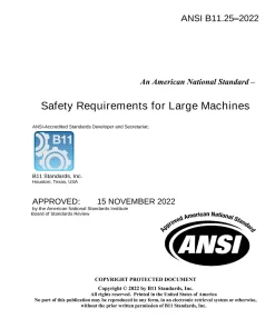 B11 B11.25-2022 pdf