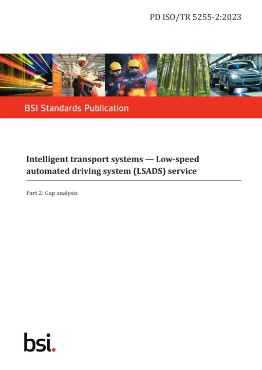 BS PD ISO/TR 5255-2:2023 pdf