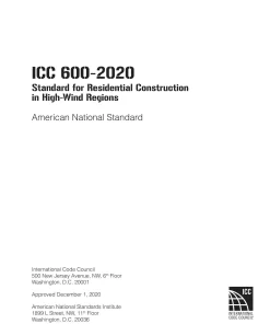 ICC 600-2020 pdf