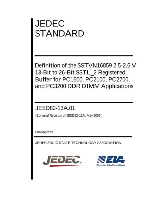 JEDEC JESD82-13A.01 pdf