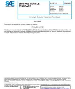 SAE J1113/11_202303 pdf