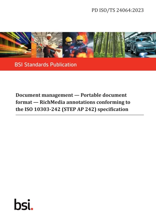 BS PD ISO/TS 24064:2023 pdf