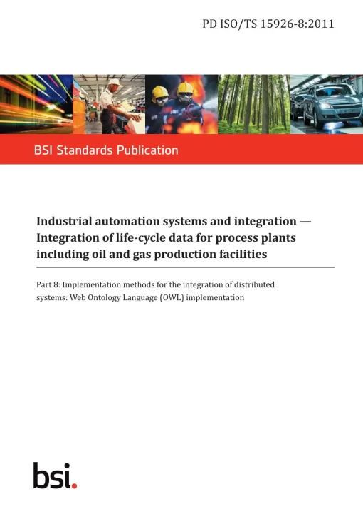 BS PD ISO/TS 15926-8:2011 pdf