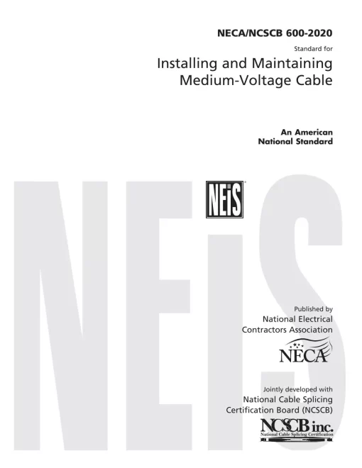 NECA 600-2020 pdf