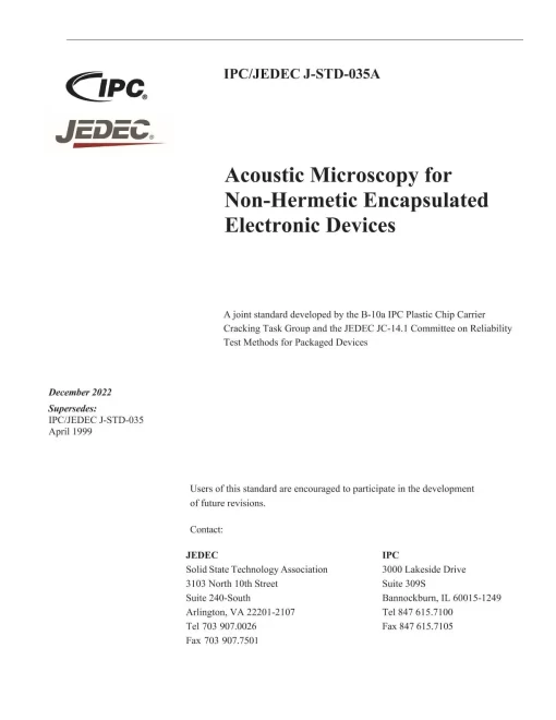 IPC J-STD-035A pdf