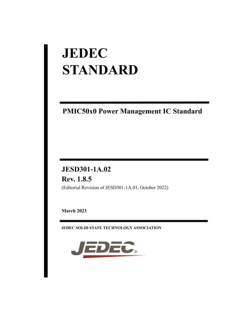 JEDEC JESD301-1A.02 pdf