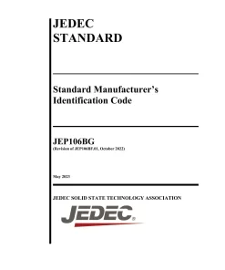 JEDEC JEP106BG pdf