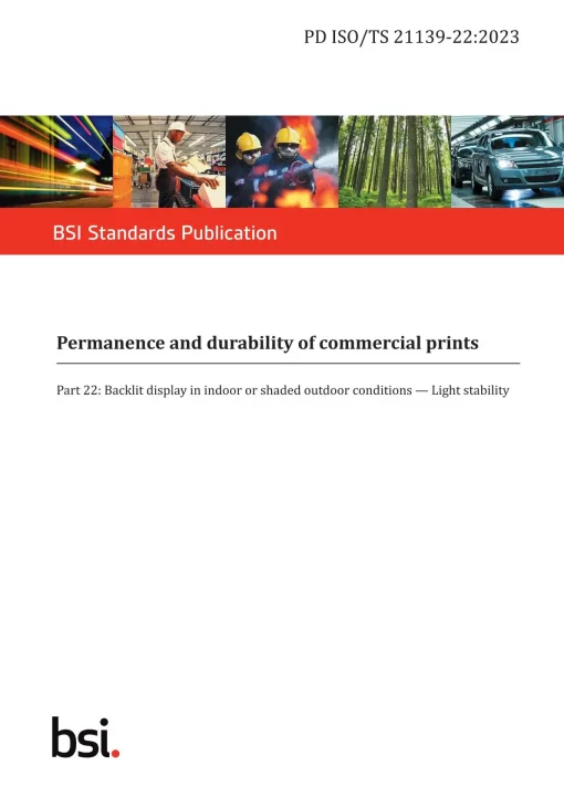 BS PD ISO/TS 21139-22:2023 pdf