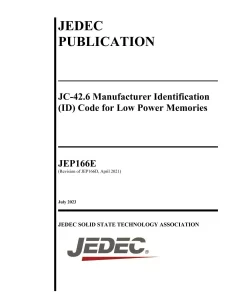 JEDEC JEP166E pdf