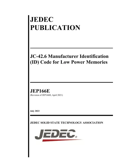 JEDEC JEP166E pdf