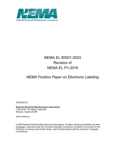 NEMA EL 80001-2023 pdf