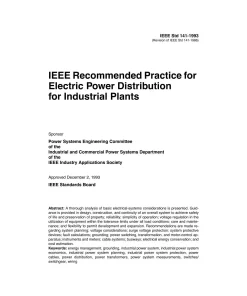 IEEE 141-1993 pdf