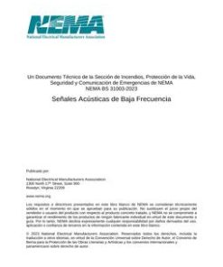 NEMA BS 31003-2023 Spanish pdf