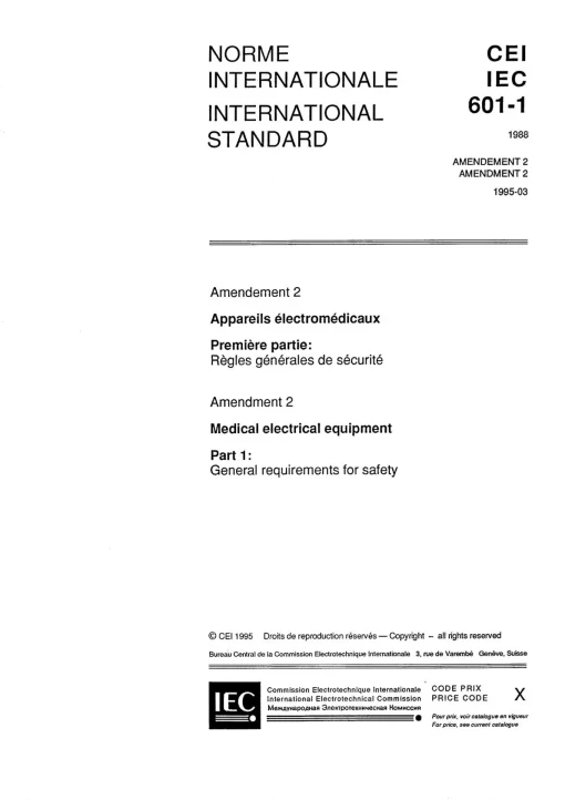 IEC 60601-1 Amd.2 Ed. 2.0 b:1995 pdf