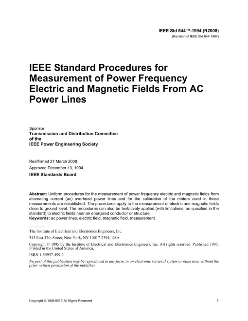 IEEE 644-1994 pdf