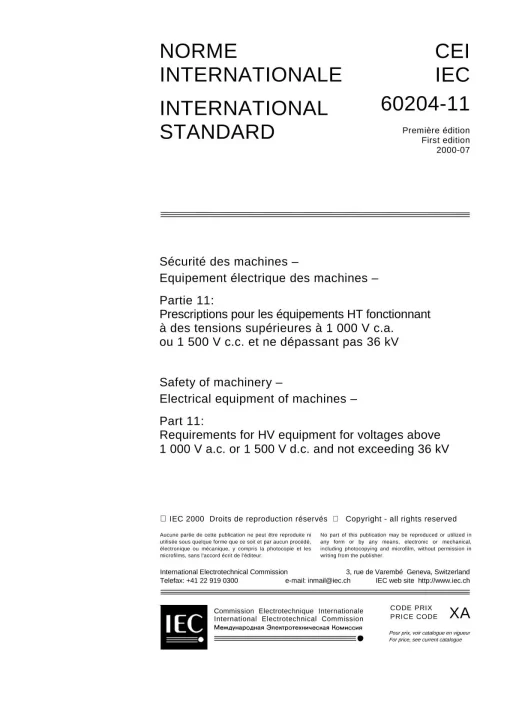 IEC 60204-11 Ed. 1.0 b:2000 pdf