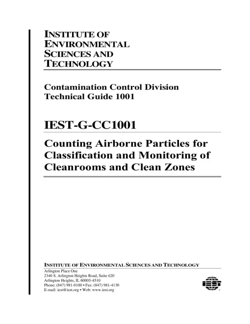 IEST G-CC1001 pdf