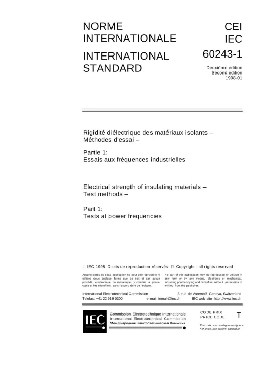 IEC 60243-1 Ed. 2.0 b:1998 pdf