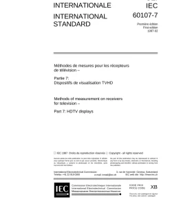 IEC 60107-7 Ed. 1.0 b:1997 pdf