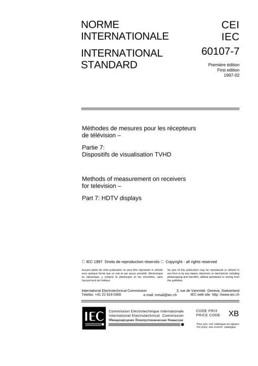 IEC 60107-7 Ed. 1.0 b:1997 pdf