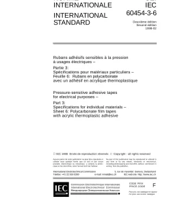 IEC 60454-3-6 Ed. 2.0 b:1998 pdf