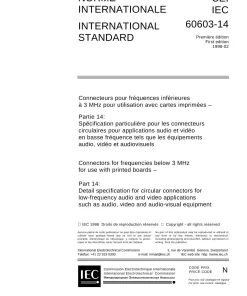 IEC 60603-14 Ed. 1.0 b:1998 pdf