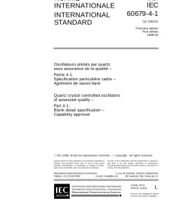 IEC 60679-4-1 Ed. 1.0 b:1998 pdf