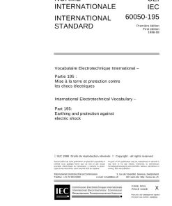 IEC 60050-195 Ed. 1.0 b:1998 pdf