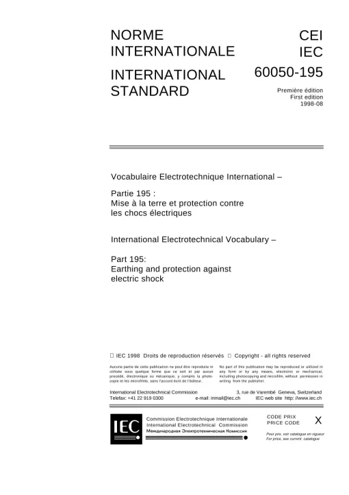 IEC 60050-195 Ed. 1.0 b:1998 pdf