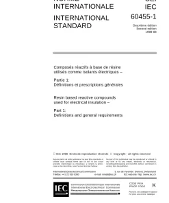 IEC 60455-1 Ed. 2.0 b:1998 pdf