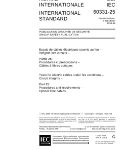 IEC 60331-25 Ed. 1.0 b:1999 pdf