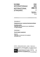 IEC 60268-12 Amd.1 Ed. 2.0 b:1991 pdf