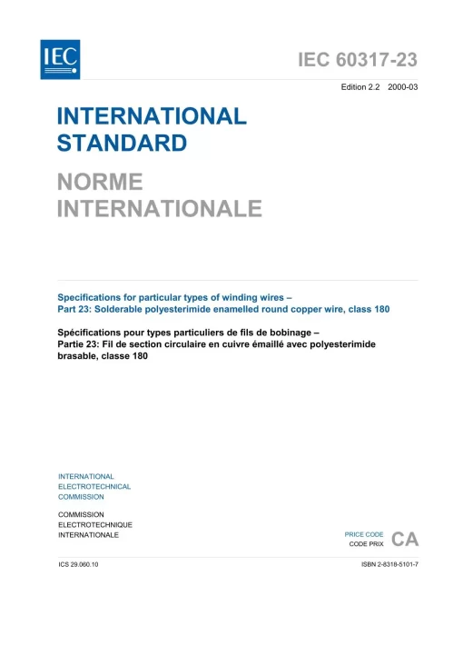 IEC 60317-23 Ed. 2.2 b:2000 pdf