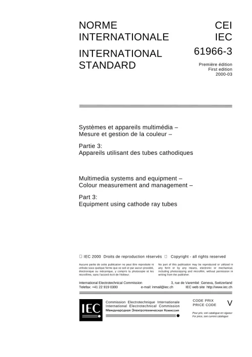 IEC 61966-3 Ed. 1.0 b:2000 pdf