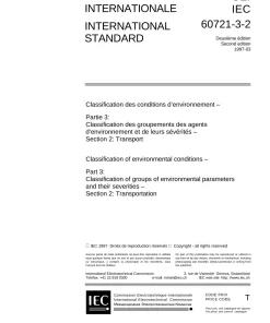 IEC 60721-3-2 Ed. 2.0 b:1997 pdf