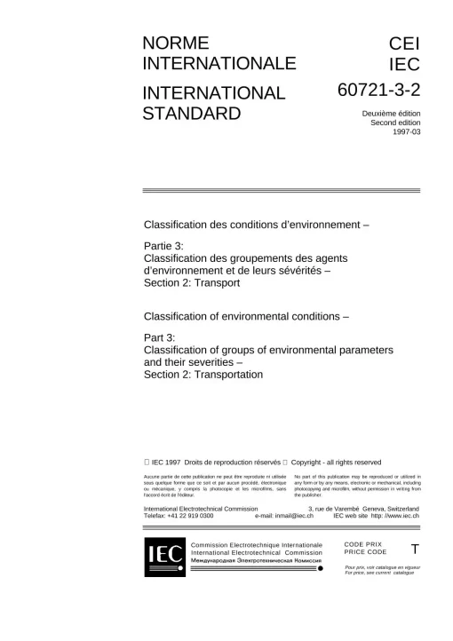 IEC 60721-3-2 Ed. 2.0 b:1997 pdf