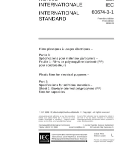 IEC 60674-3-1 Ed. 1.0 b:1998 pdf