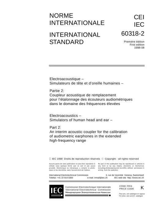 IEC 60318-2 Ed. 1.0 b:1998 pdf