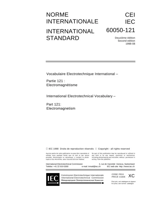 IEC 60050-121 Ed. 2.0 b:1998 pdf